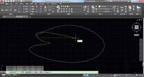 AutoCAD2019怎么画样条曲线?-7 AutoCAD2019怎么画样条曲线?